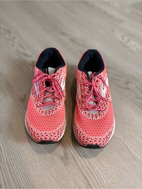 Brooks Revel 3 Women’s Coral-Pink Knit Running Shoes